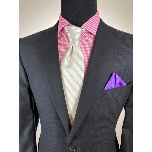 Ermenegildo ZEGNA ***15MilMil15*** Black ITALIAN Sport Jacket 44 R e54 - Picture 2 of 5